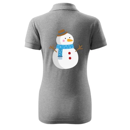 Sněhulák se šálou