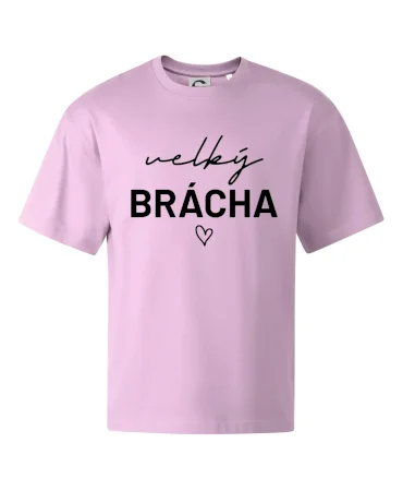 Velký brácha - nápis na prsou