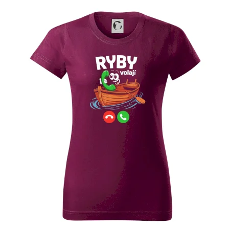 Karikatura ryby volají