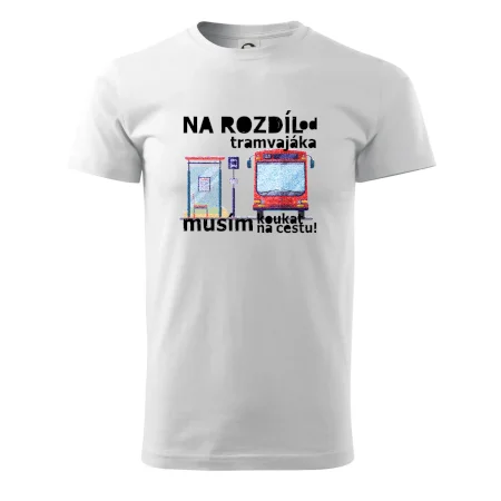 Na rozdíl od tramvajáka musím koukat na cestu