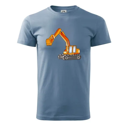 Bagr bez nápisu oranžový