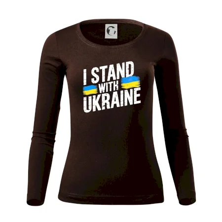 I stand with ukraine tiskací nápis