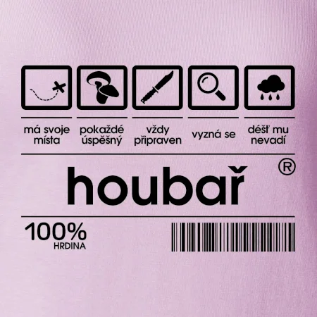 Čárový kód - Houbař