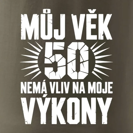 Můj věk nemá vliv na moje výkony
