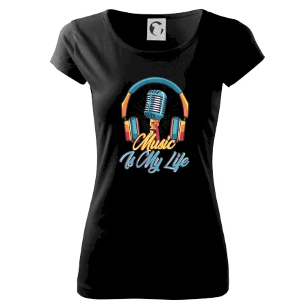 Music is my life sluchátka