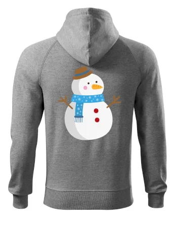 Sněhulák se šálou