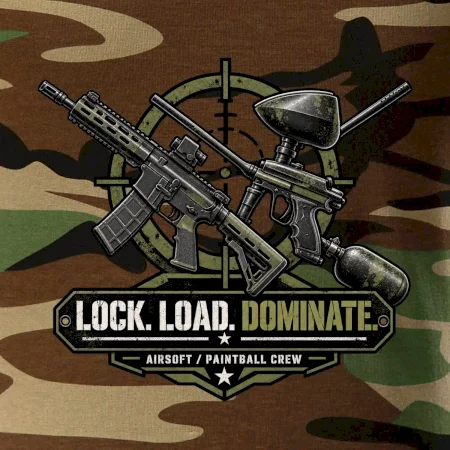 Taktická výzva lock load dominate airsoft