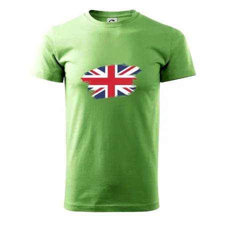 Britská vlajka roztrhaná