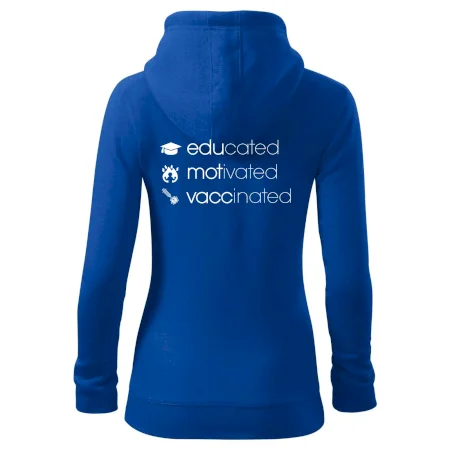 Educated motivated vaccinated