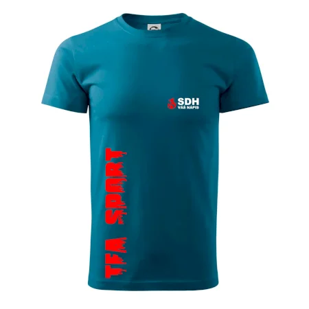 TFA Sport SDH (červený oheň) - Vlastní nápis