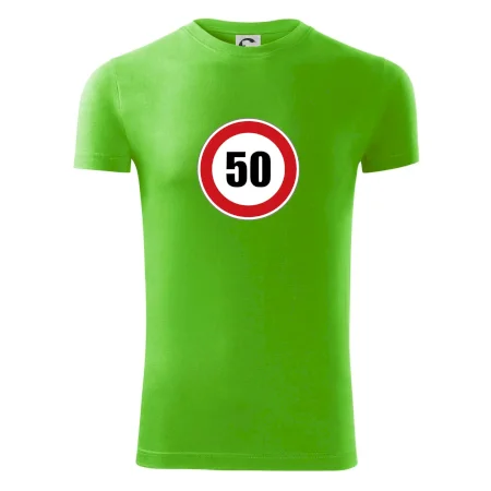 Dopravní značka - omezení rychlosti 50