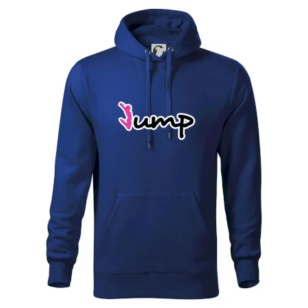 Jump - nápis a panáček