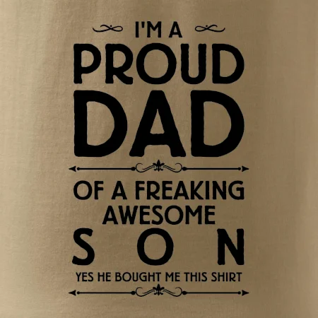 Proud Dad SON