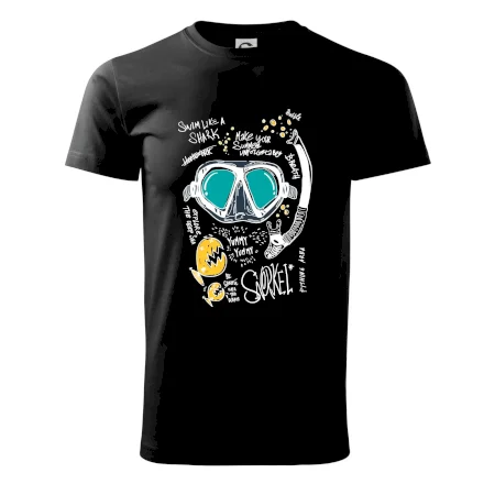 Potapěčské brýle text