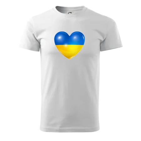 Ukrajina srdce vlajka