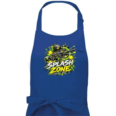 Neonový zásah splash zone paintball