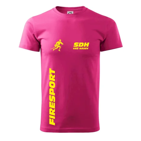 Hasičský sport SDH + váš název ŽLUTÁ