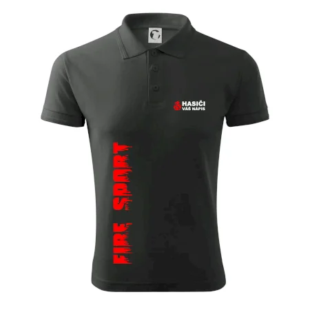 Hasiči (oheň,  Firesport, název sboru - vlastní nápis)
