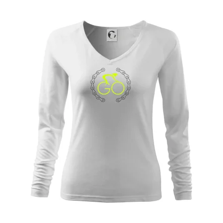 GO cyklista (fluo potisk)
