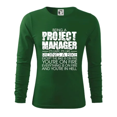 Being A Project Manager - bike