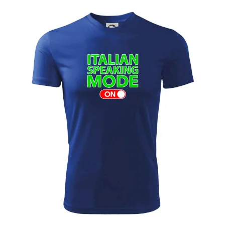 Italian speaking mode - ON