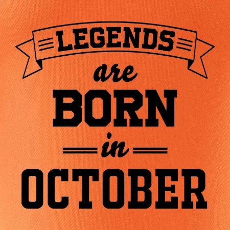 Legends are born in October