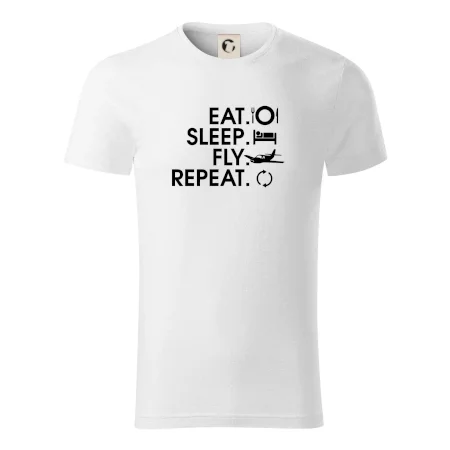 Eat sleep fly repeat