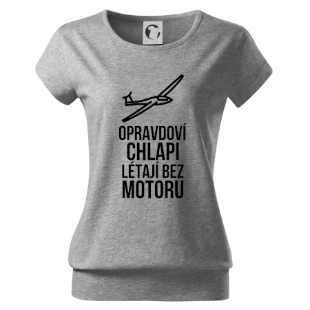 Opravdovi chlapi létají bez motoru