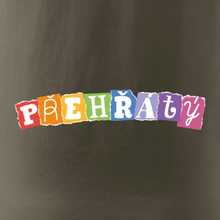 Přehřátý - písmena