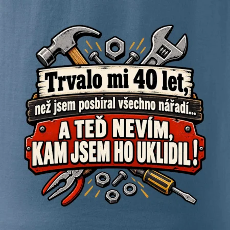 Trvalo mi 40 let, než jsem posbíral všechno nářadí