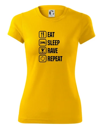 Eat sleep rave repeat