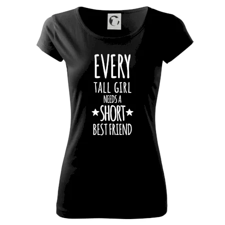 Every tall girl needs a short best friend
