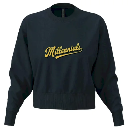 Generace Y - Millennials žlutý nápis