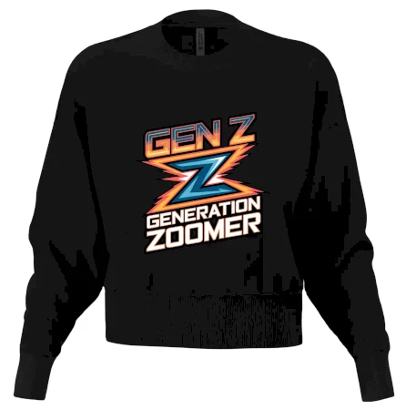 Generace Z - Gen Z barevný nápis