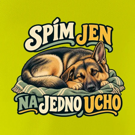 Spím jen na jedno ucho - vlčák
