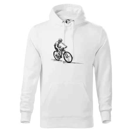 MTB kreslený cyklista