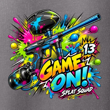 Barevná exploze game on paintball