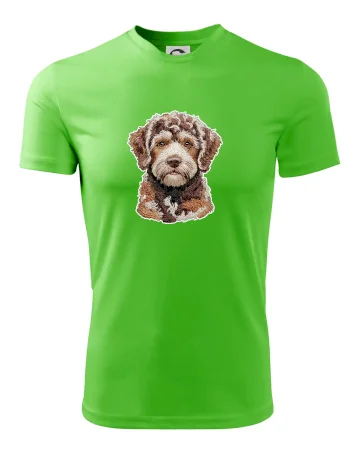 Lagotto romagnolo vyšívaná hlava