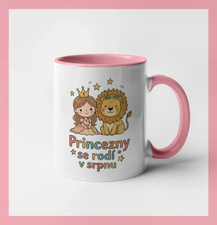Dětský obrázek - princezny se rodí v srpnu