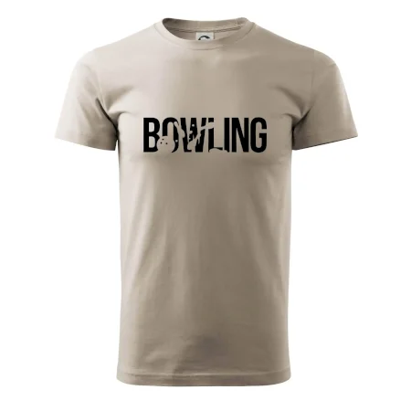 Bowling nápis kuželky
