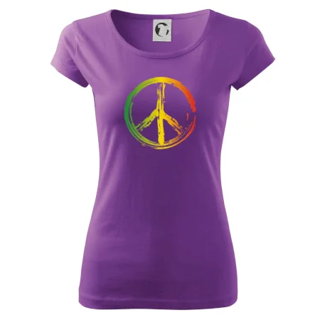 Peace symbol paint