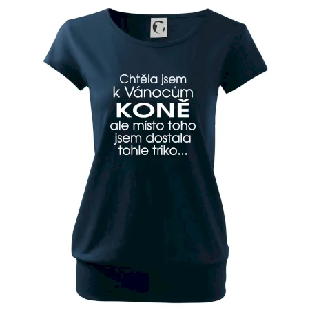 Chtěla jsem k Vánocům koně