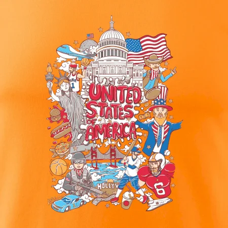USA karikatura