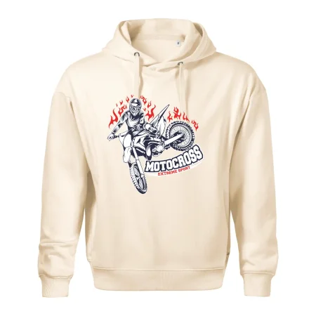 Motocross extreme sport fire