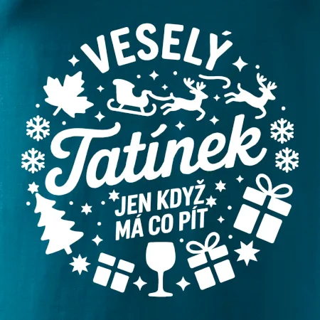 Veselý tatínek jen když  má co pít