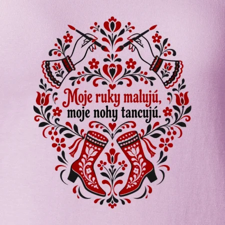Moje ruky malujú, moje nohy tancujú