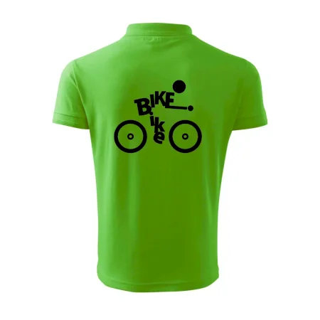 Bike nápis postava