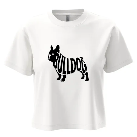 Bulldog  nápis v těle