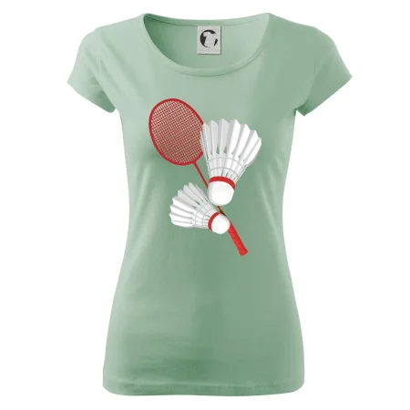 Badminton - pálka a košík