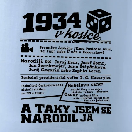 1934 v kostce